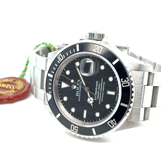 1988 Rolex Submariner ref 168000 Star Dust Dial
