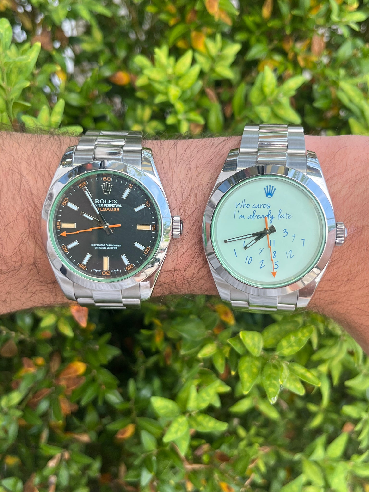 2009 Rolex Milgauss ref 116400GV