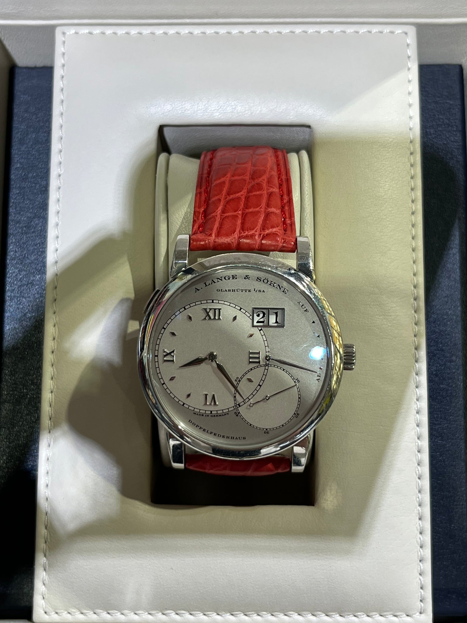 Grande Lange 1 Platinum Model Reference 115.025