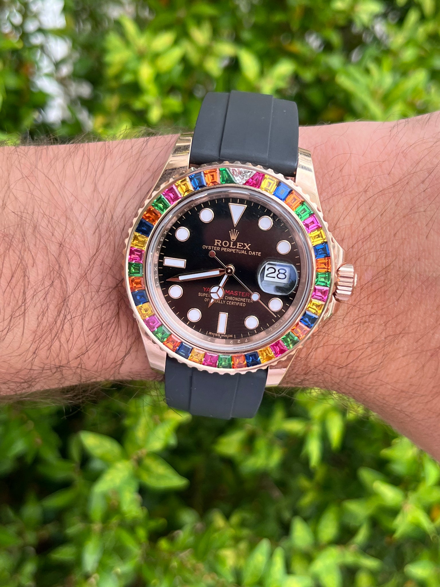 2021 Rolex Yacht-Master "Gummy Bear" Reference 116695SATS