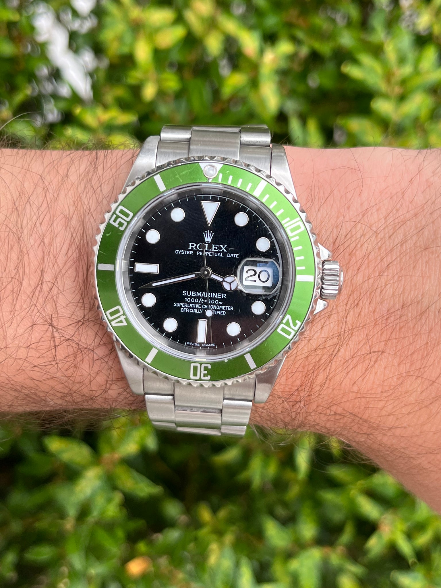 2006-07 Rolex Submariner "Kermit" Reference 16610LV