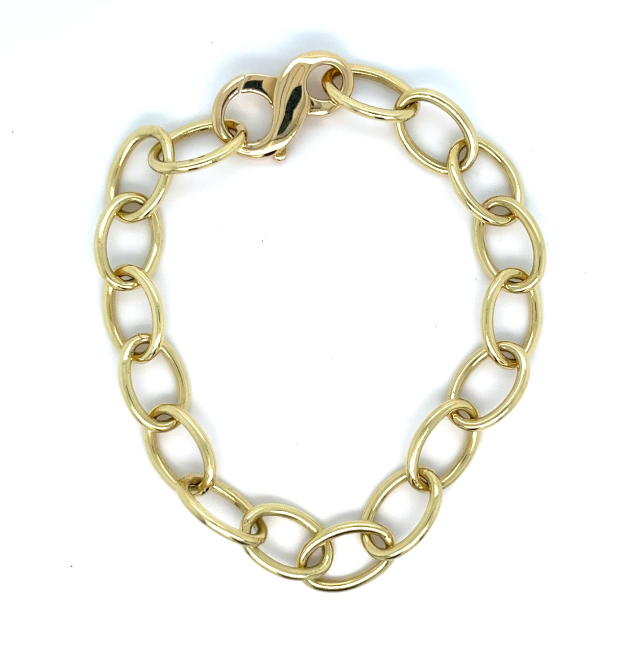 Handmade 18kt Green Gold Bracelet