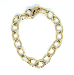 Handmade 18kt Green Gold Bracelet