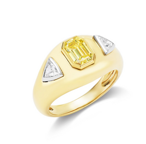 Gypsy Vivid Yellow Ring