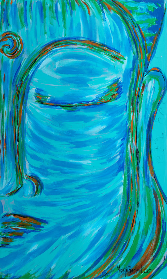 "Buddha in Blue"