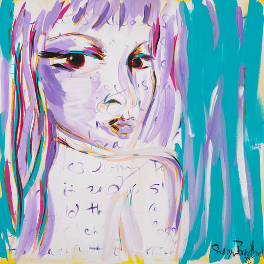 "Woman in Purple III"