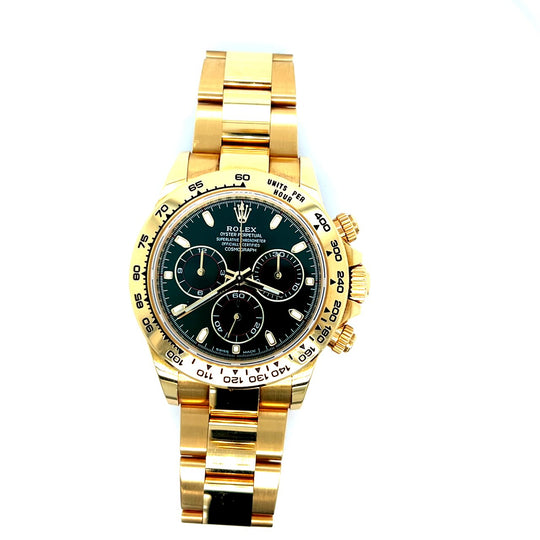 2018 Rolex Daytona "John Mayer" Reference 116508 Yellow Gold Green Dial