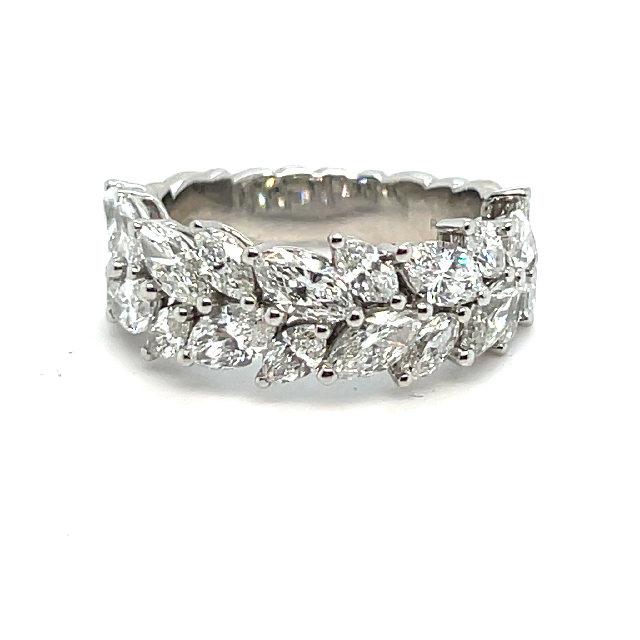 18kt White Gold Diamond Eternity Band