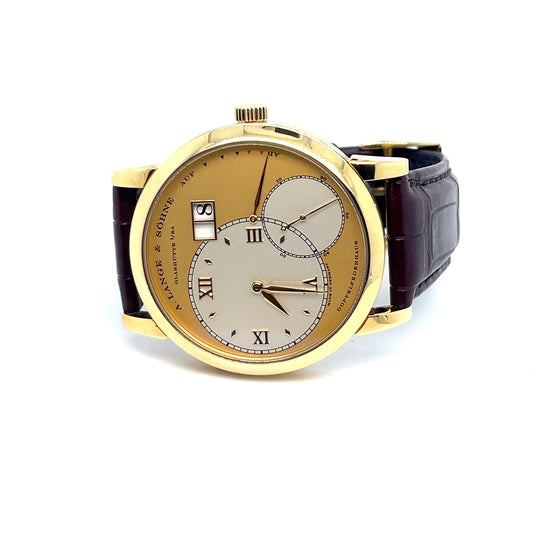A. Lange & Söhne Grand Lange 1 Reference 115.021 Yellow Gold Yellow Dial