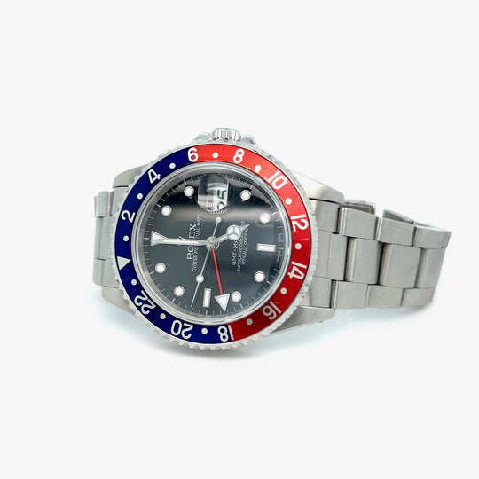 1991 Rolex GMT-Master Pepsi Reference 16700 Stainless Steel Black Dial
