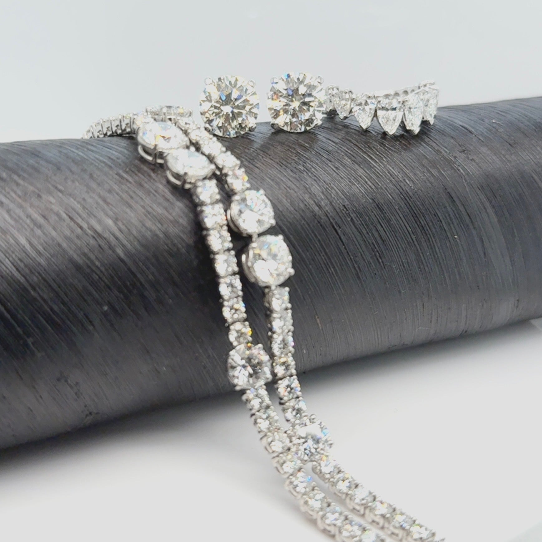 10.55 cttw Diamond Studs