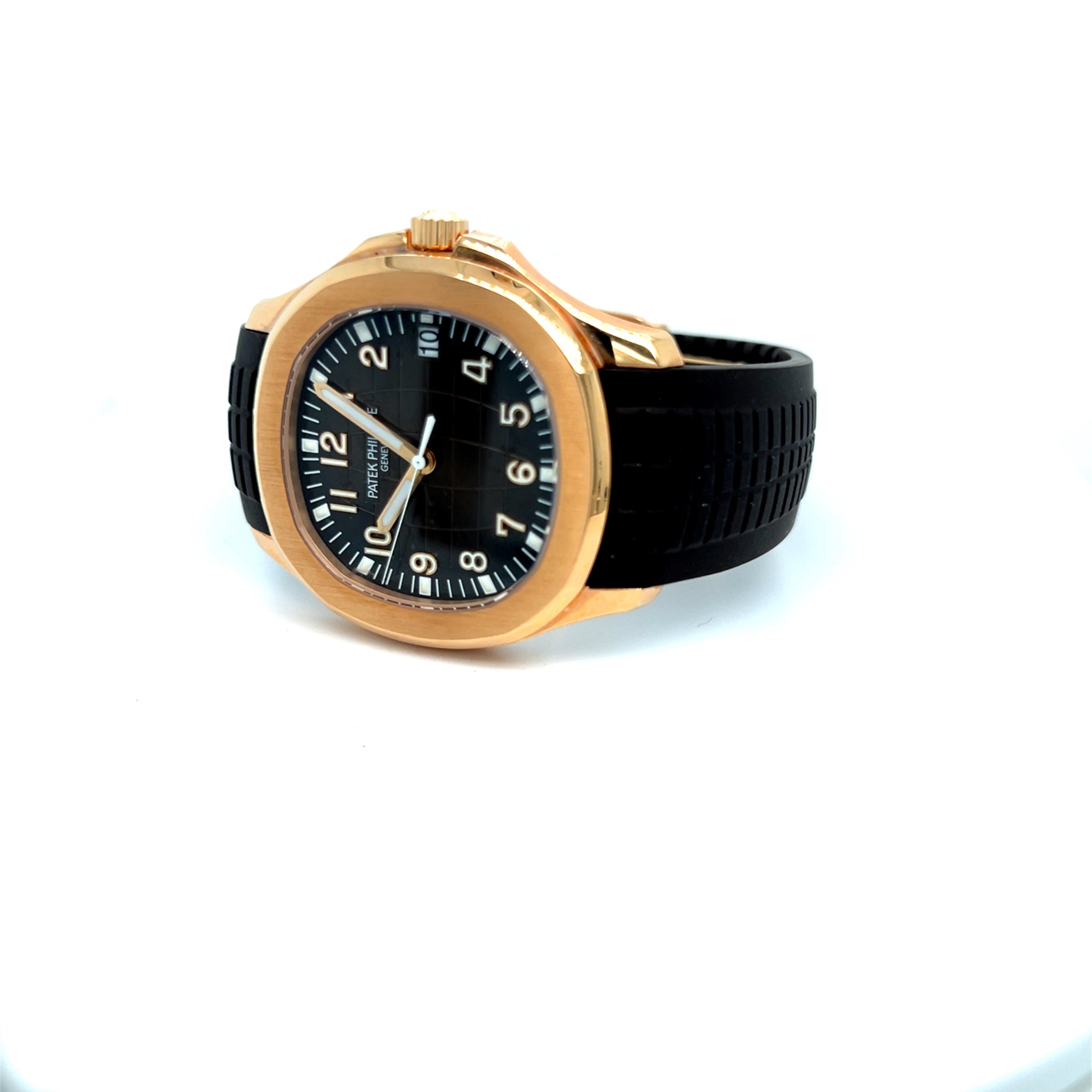 2014 Patek Philippe Aquanaut 5167R-001 Rose Gold Brown Dial
