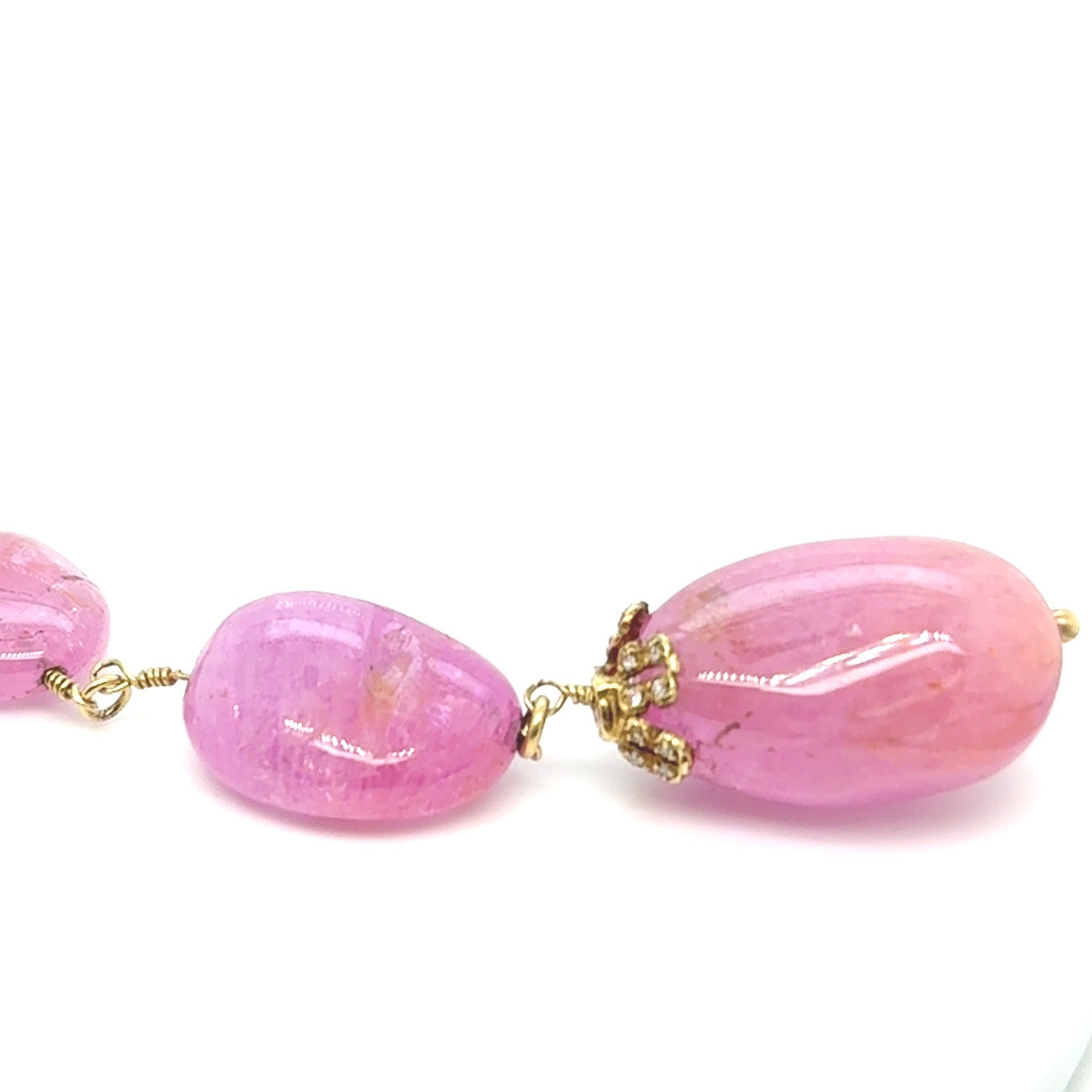 One-of-a-kind Pink Sapphire Charm