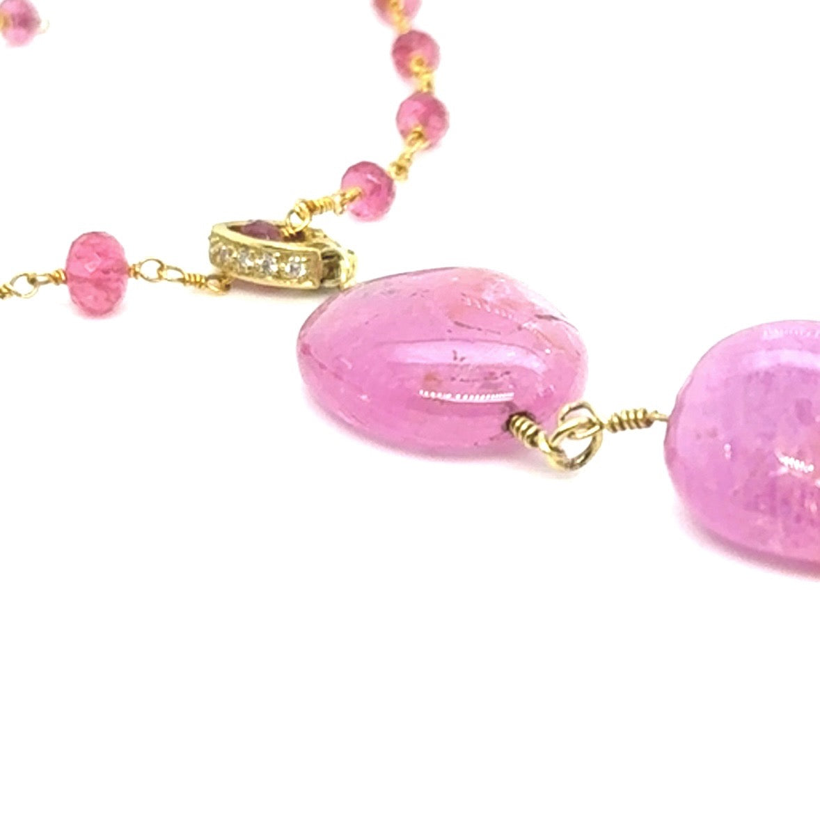 One-of-a-kind Pink Sapphire Charm