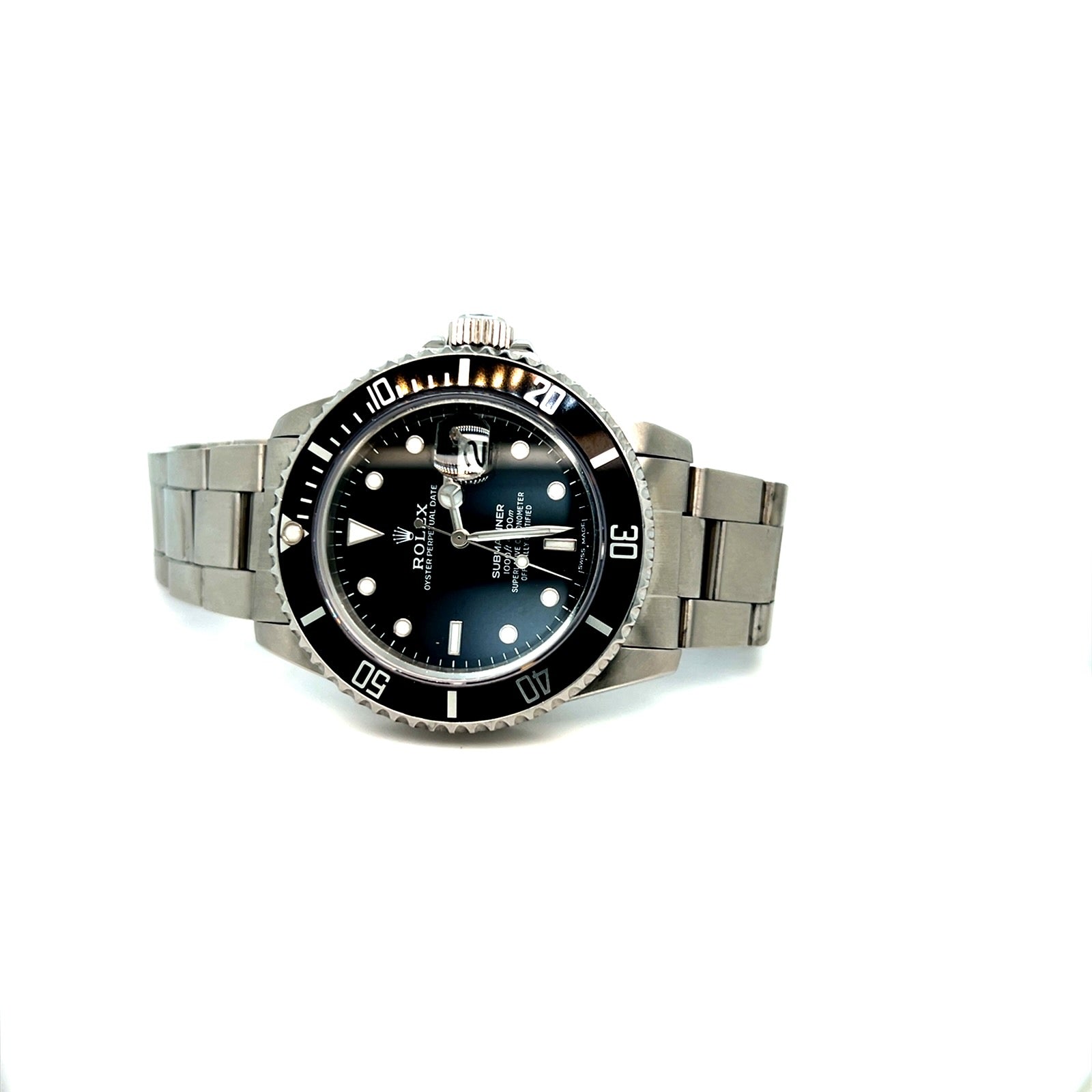 1984 Rolex Submariner Date Reference 16800 Stainless Steel Black Dial