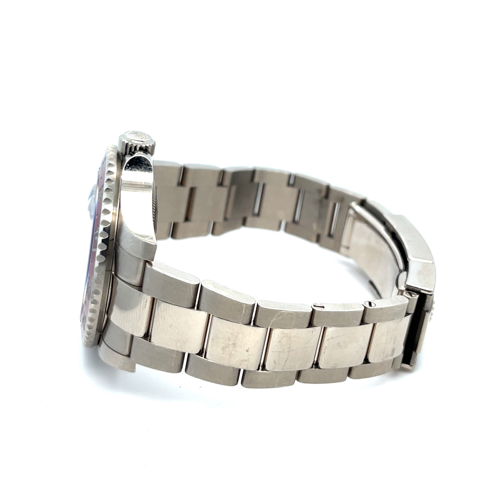 2021 Rolex GMT-Master II 126719BLRO Pepsi White Gold Blue Dial