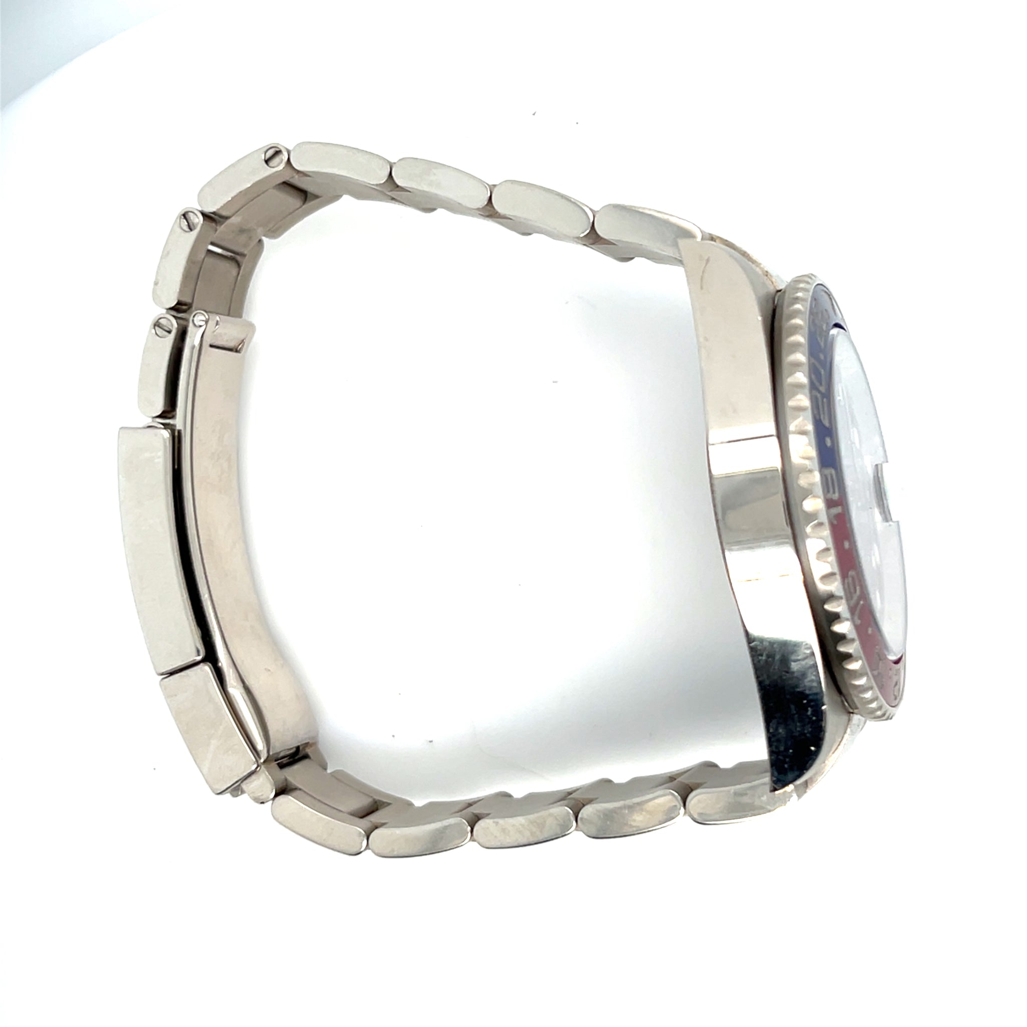 2021 Rolex GMT-Master II 126719BLRO Pepsi White Gold Blue Dial