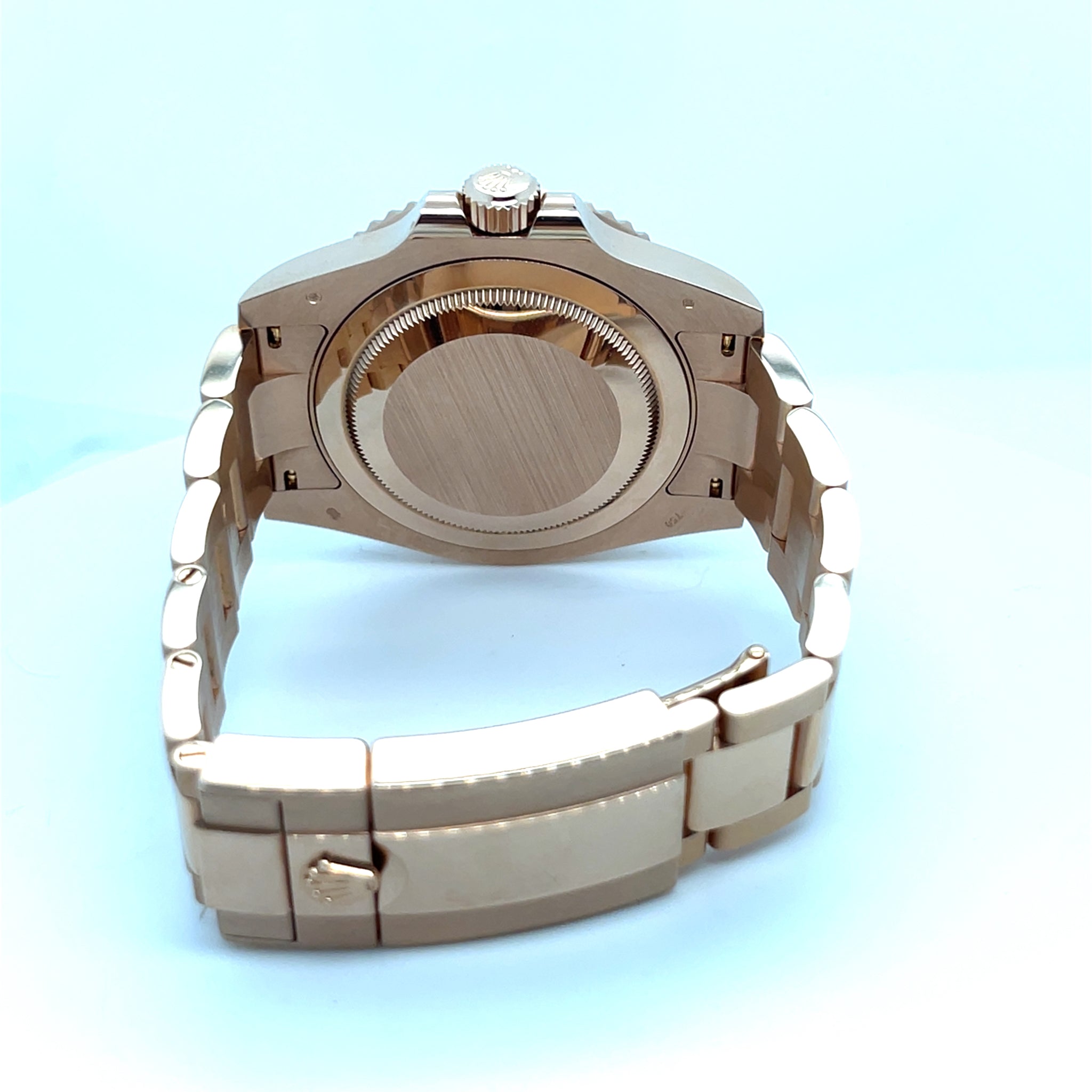 2019 Rolex GMT-Master II 126715CHNR Root Beer Rose Gold Black Dial