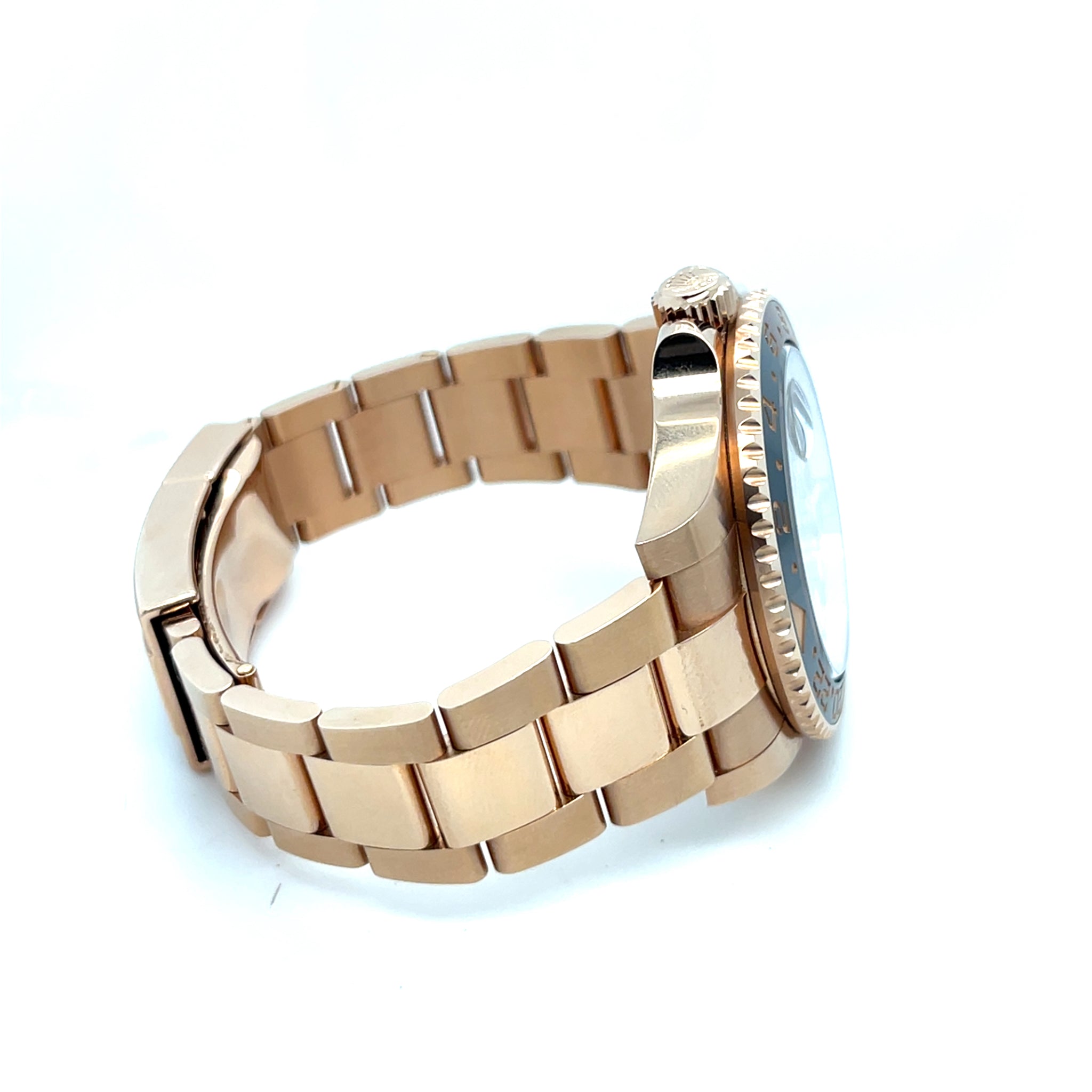 2019 Rolex GMT-Master II 126715CHNR Root Beer Rose Gold Black Dial