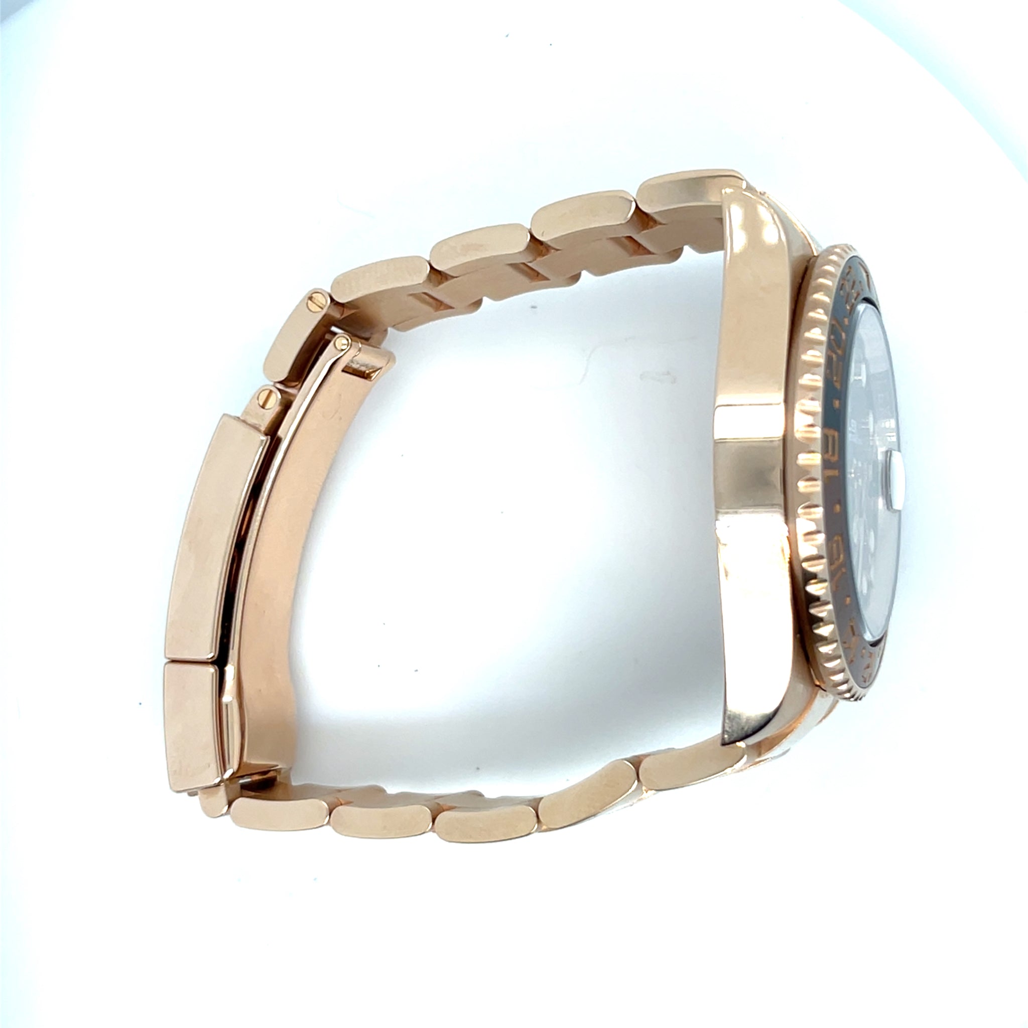 2019 Rolex GMT-Master II 126715CHNR Root Beer Rose Gold Black Dial