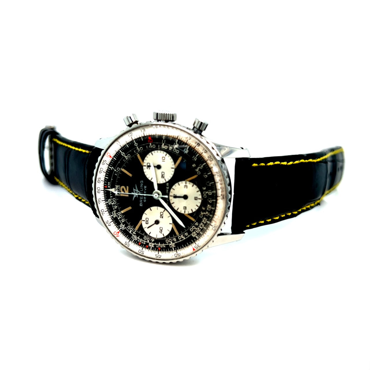 1960s Breitling Navitimer Chronograph Reference 806 Black Dial