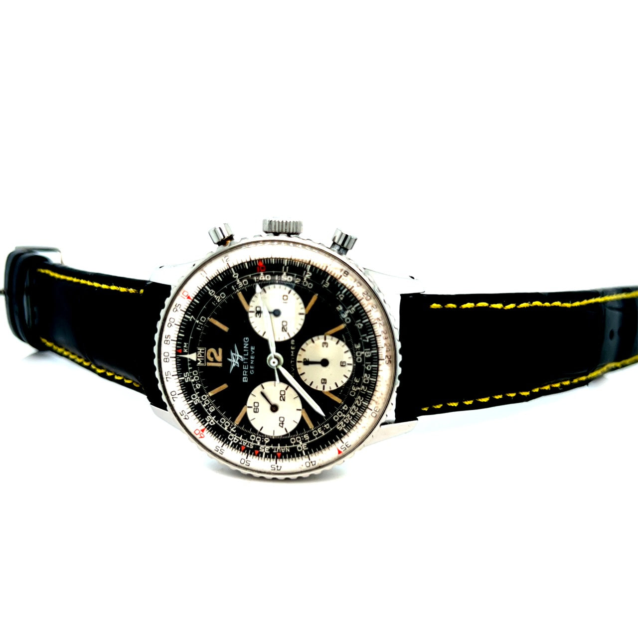 1960s Breitling Navitimer Chronograph Reference 806 Black Dial