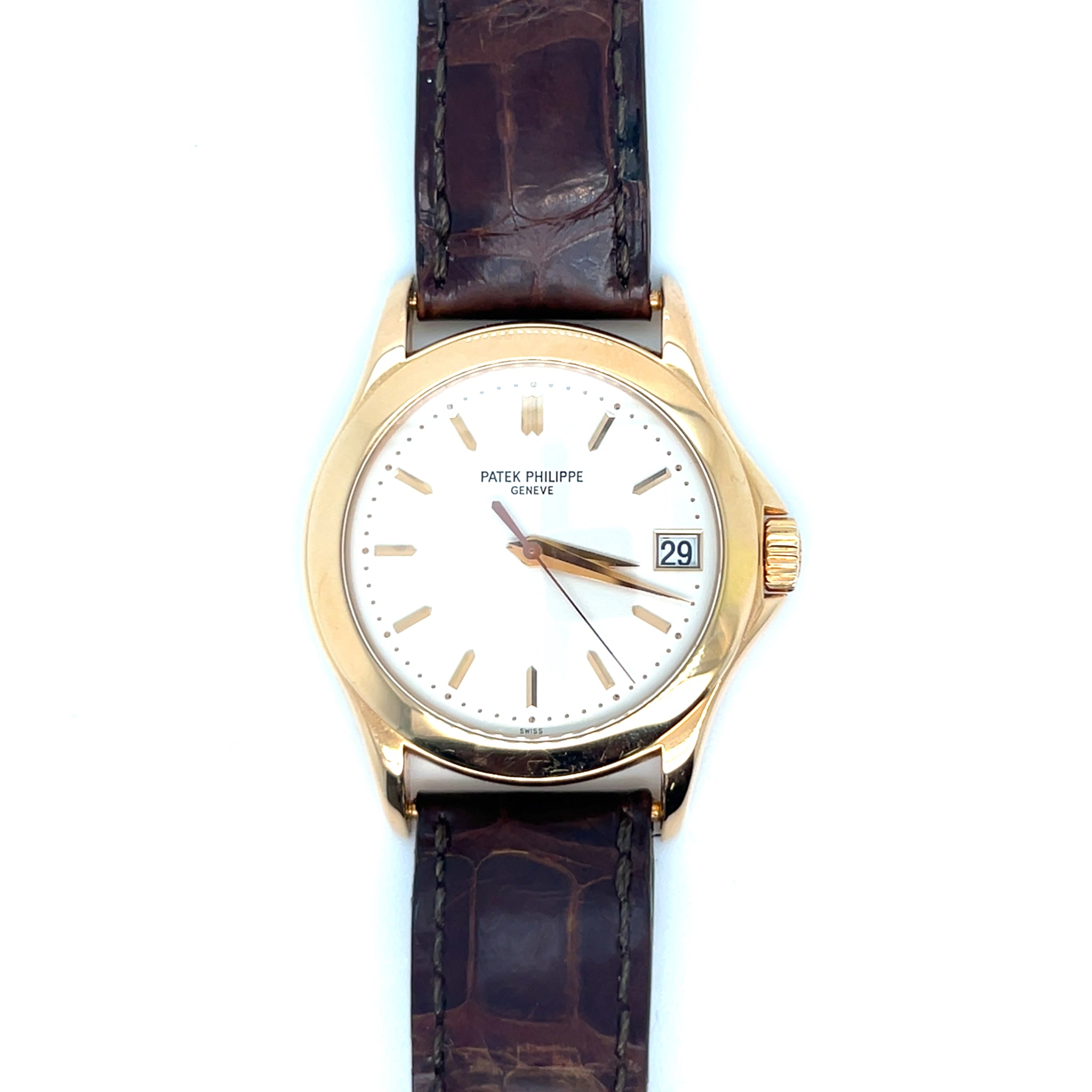Patek Philippe Calatrava 5107R Yellow Gold White Dial