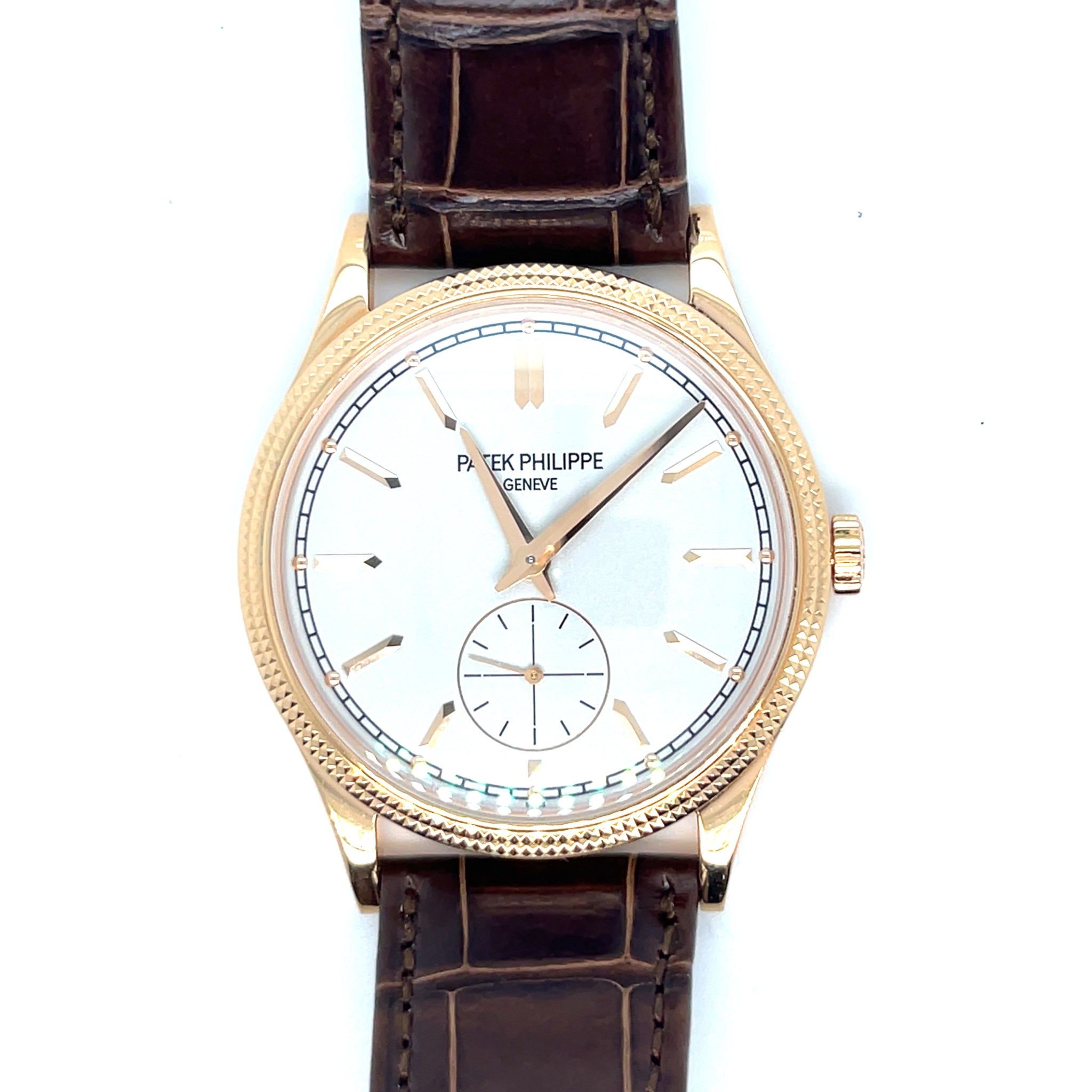 2021 Patek Philippe Calatrava 6119R-001 Rose Gold White Dial