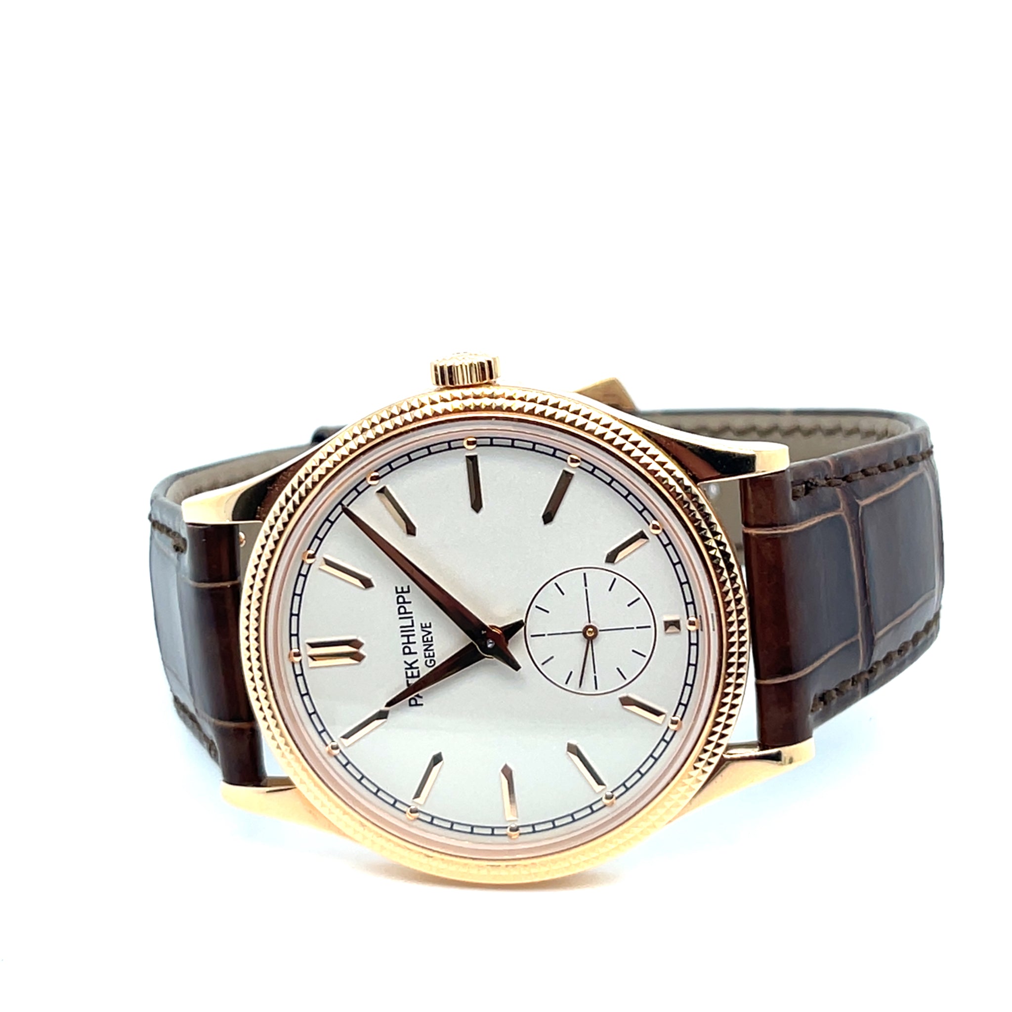 2021 Patek Philippe Calatrava 6119R-001 Rose Gold White Dial