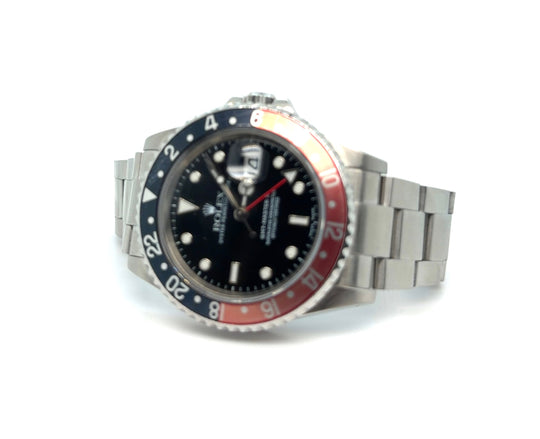 2000 Rolex GMT-Master II 16710 'Coke' Stainless Steel Black Dial