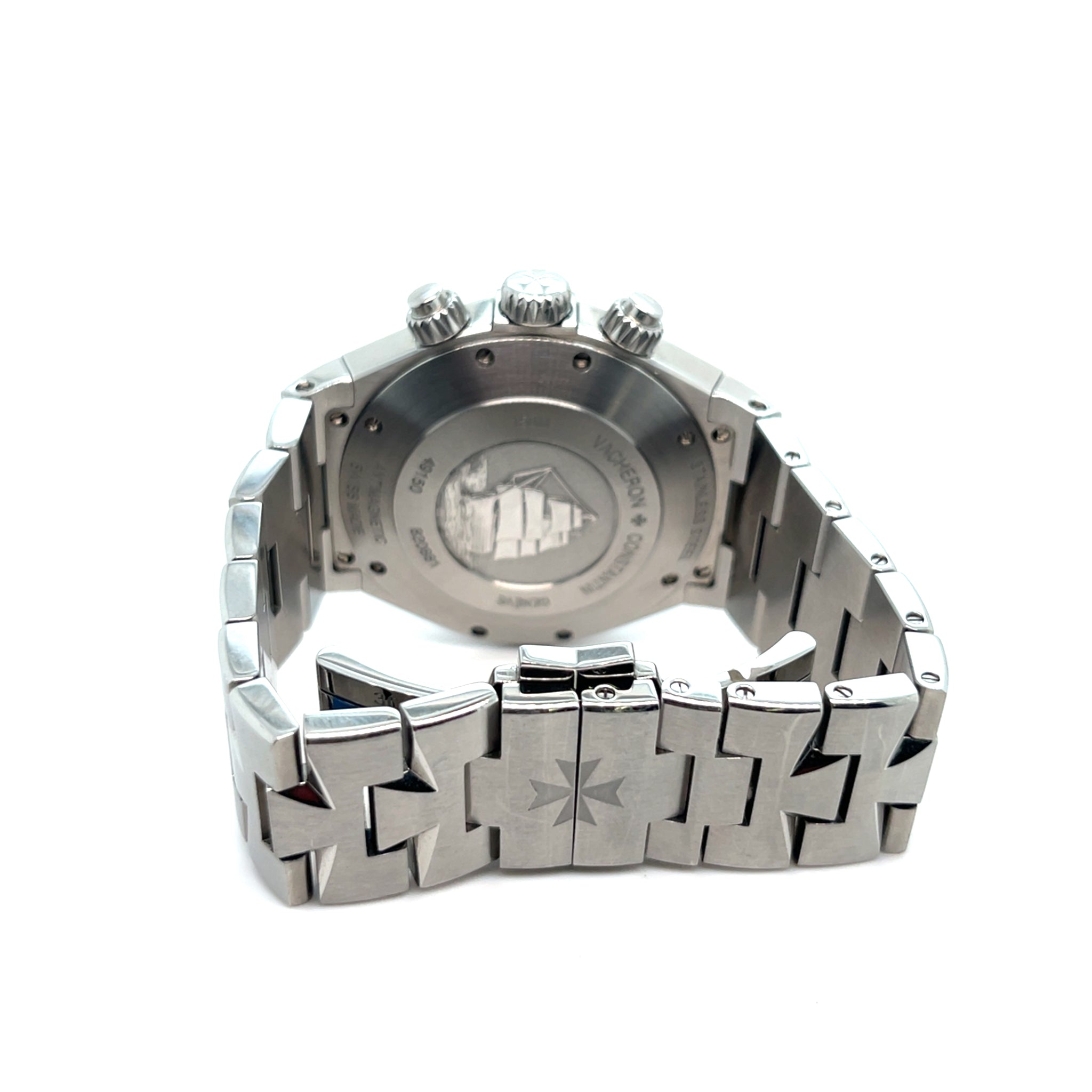 Vacheron Constantin Overseas 49150/B01A-9097 Stainless Steel Black Dial