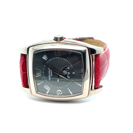 Patek Philippe Gondolo 5135G Gondolo Annual Calendar Calendario White Gold Grey Dial