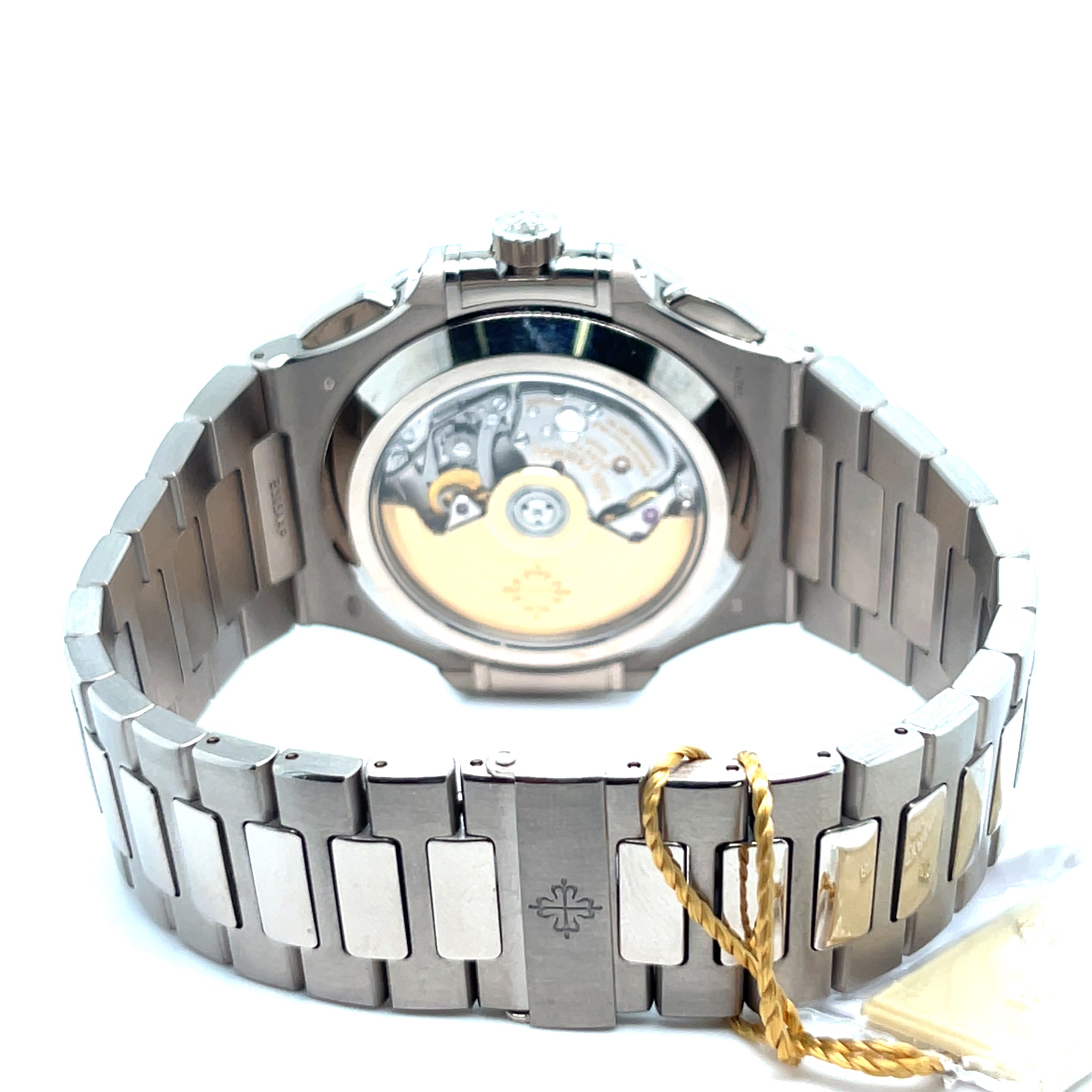 Patek Philippe Nautilus Reference 5976/1G-001 "40th Anniversary" White Gold Blue Diamond Baguette Dial Limited Edition