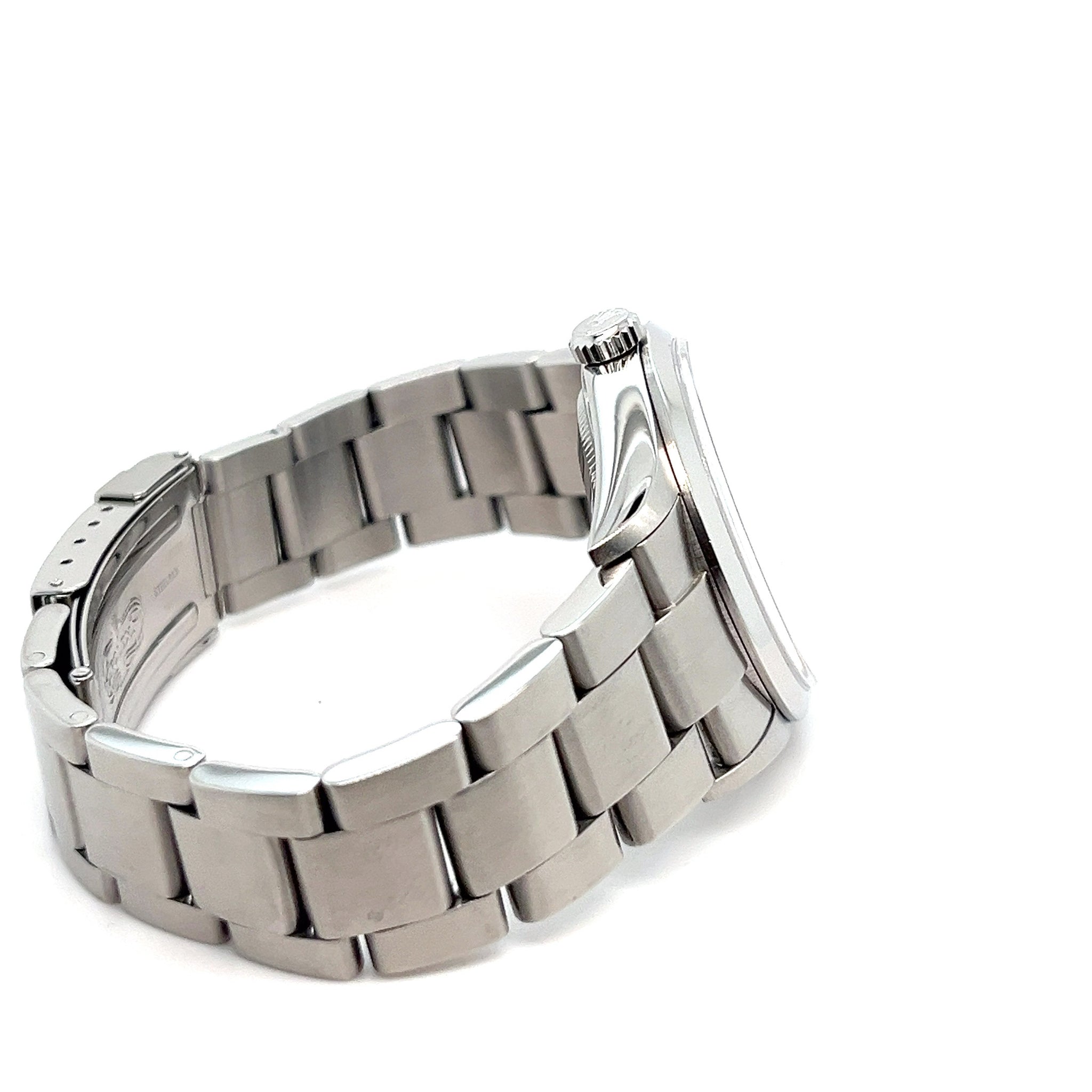 2001 Rolex Explorer I 114270 Stainless Steel Black Dial