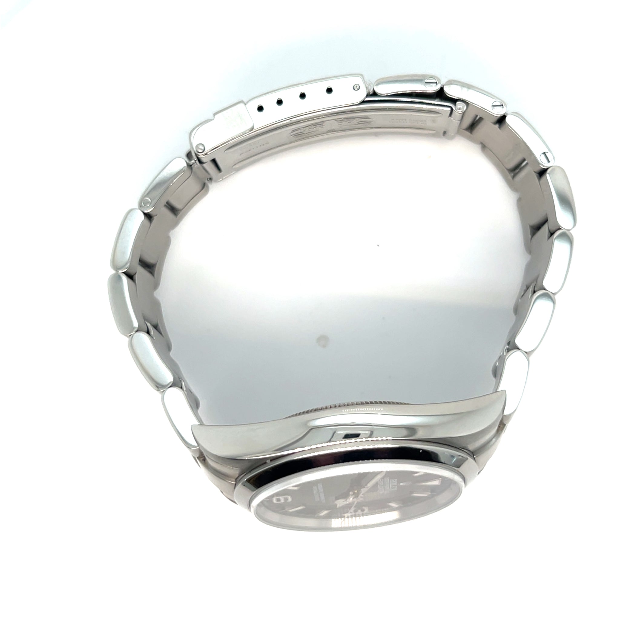 2001 Rolex Explorer I 114270 Stainless Steel Black Dial