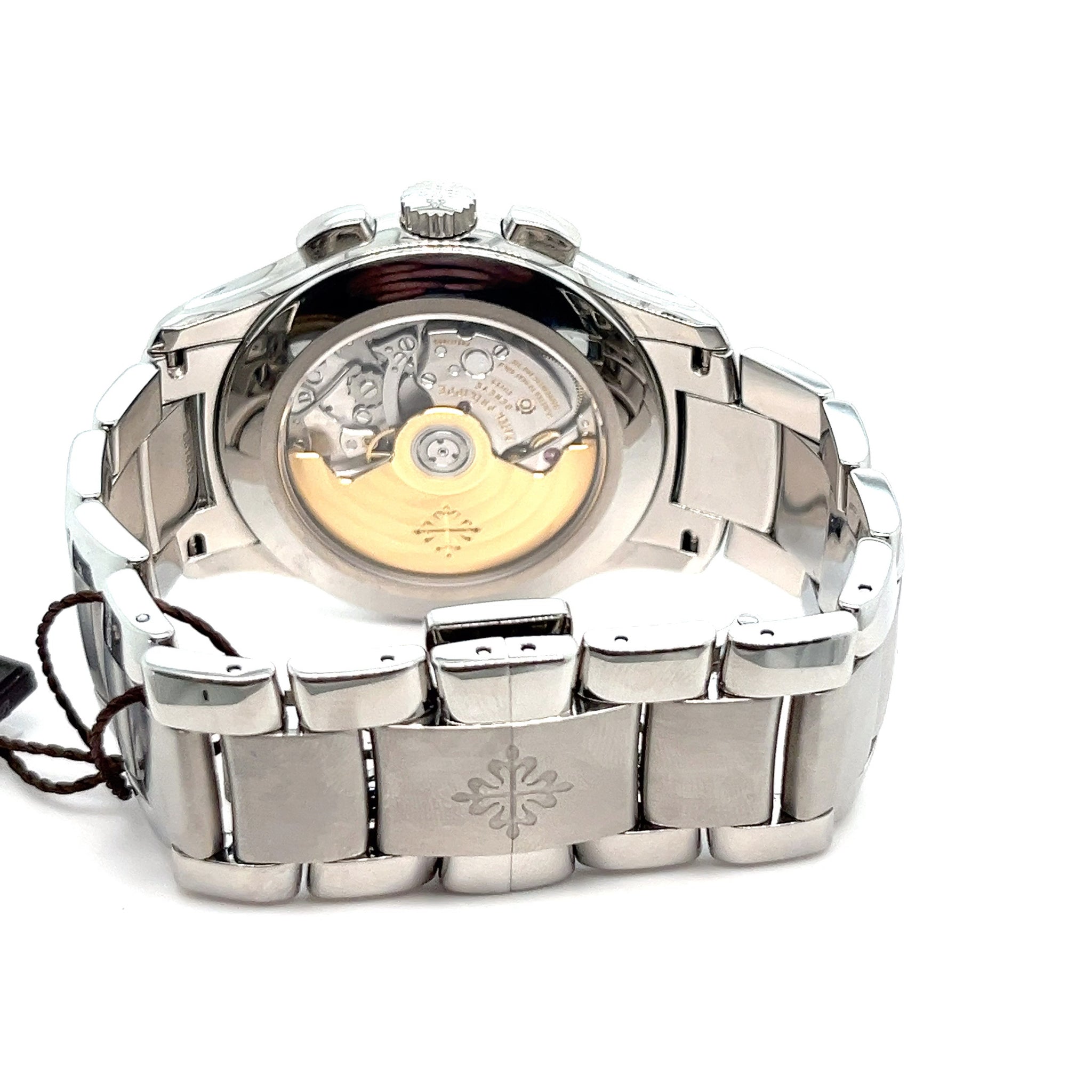 2024 Patek Philippe Complications 5905/1A-001 Annual Calendar Flyback Chronograph Stainless Steel Green Dial