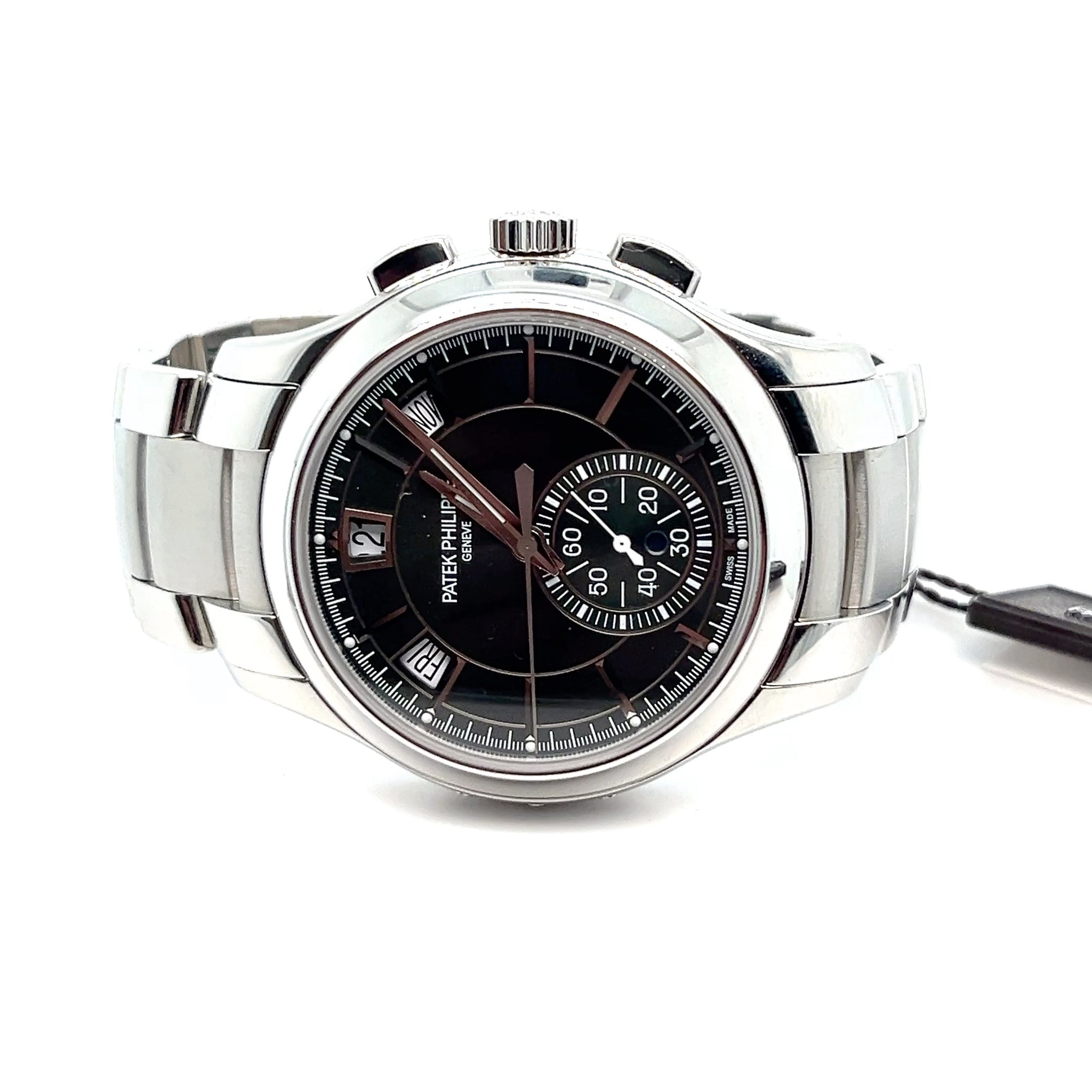 2024 Patek Philippe Complications 5905/1A-001 Annual Calendar Flyback Chronograph Stainless Steel Green Dial