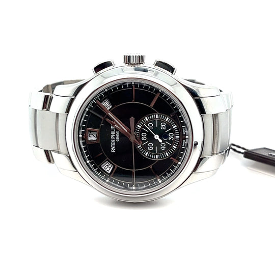 2024 Patek Philippe Complications 5905/1A-001 Annual Calendar Flyback Chronograph Stainless Steel Green Dial