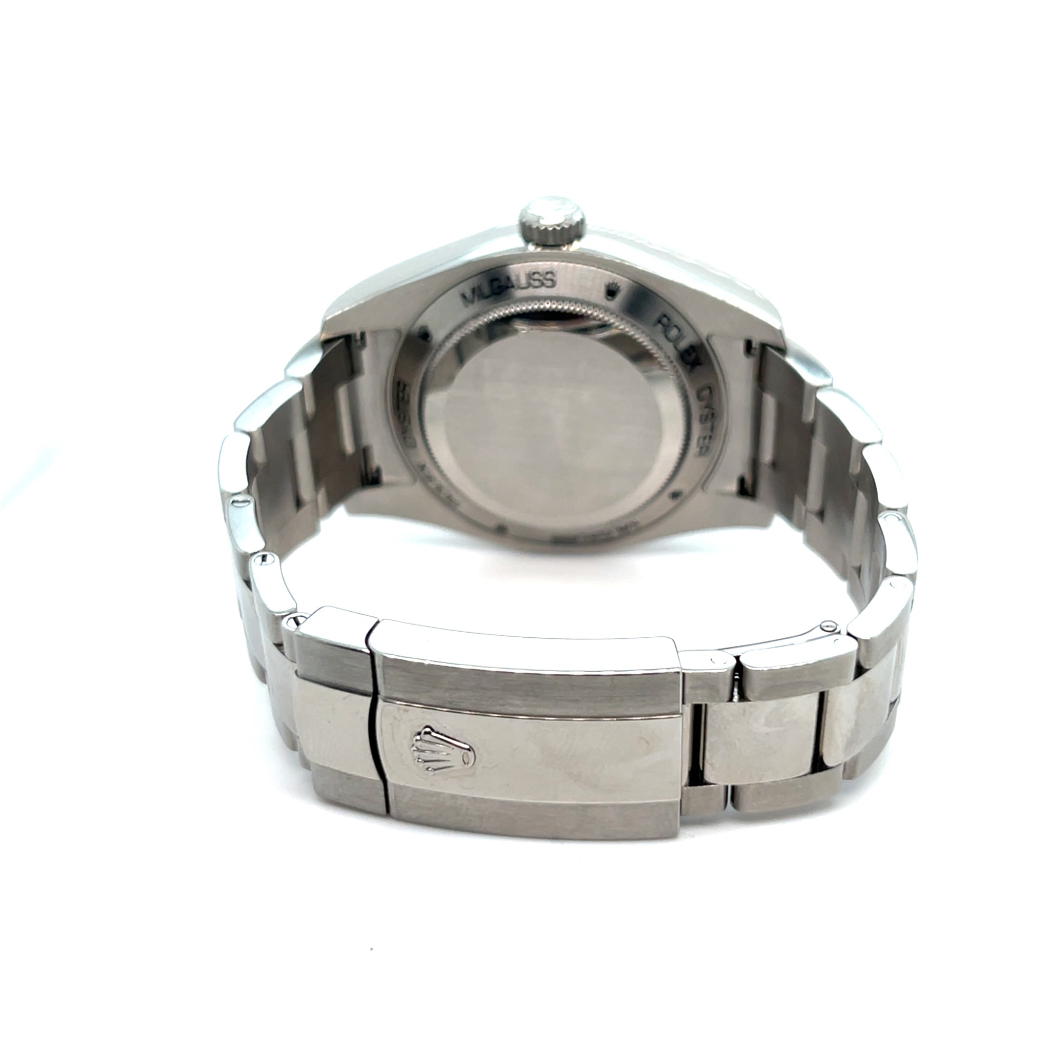 2019 Rolex Milgauss 116400GV Stainless Steel Blue Dial