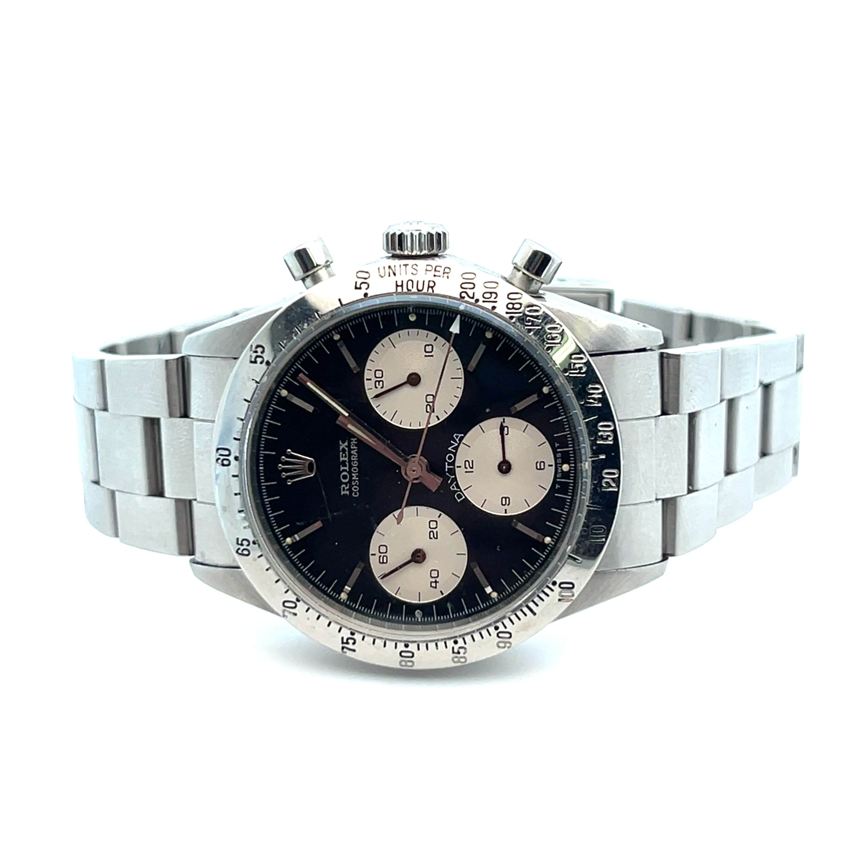 ☆RS PRODUCED BY MASTER CRAFT &Bacchus 1970 Rolex 'Blue' Daytona 6262 Stainless Steel Uber Rare – Glenn