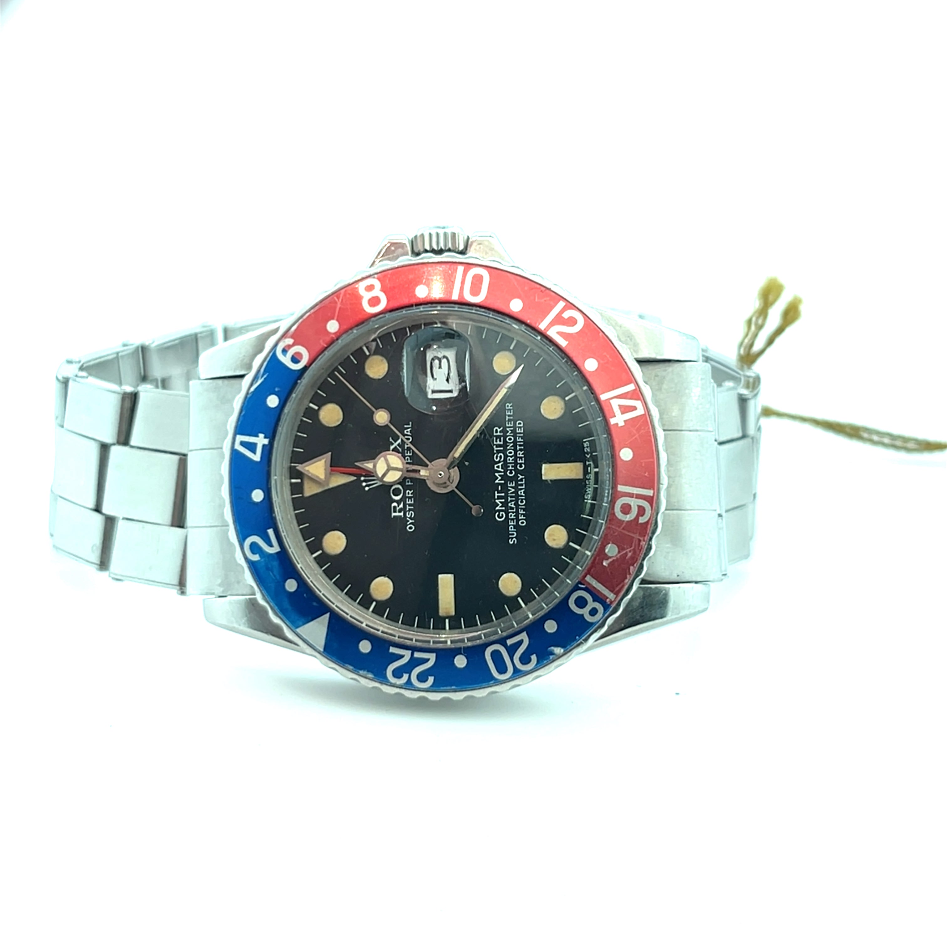 1973 Rolex GMT-Master 1675 Pepsi Stainless Steel – Glenn Bradford
