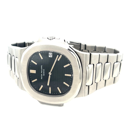 1977 Patek Philippe Nautilus 3700/001 Stainless Steel Black Dial Super Complete