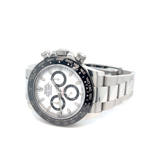 2022 Rolex Daytona 116500LN Stainless Steel White Panda Dial