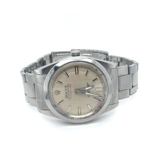 1969 Rolex Milgauss 1019 Stainless Steel Silver Dial