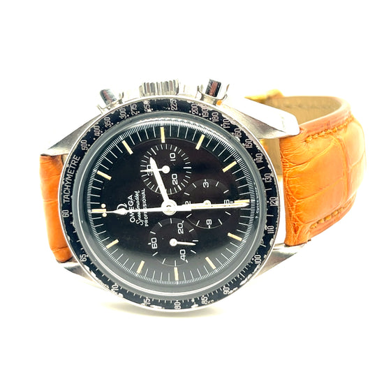 1972 Omega Speedmaster 14502269 'Moon Watch' Stainless Steel Black Dial