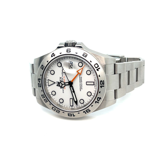 Rolex Explorer II 226570 Stainless Steel Polar White Dial