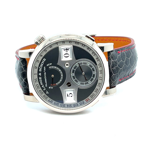 2022 A. Lange & Söhne Zeitwork Date 148.038 White Gold Grey Dial