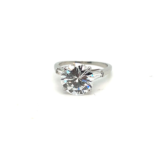 Cartier 4.33ct Diamond Engagement Ring