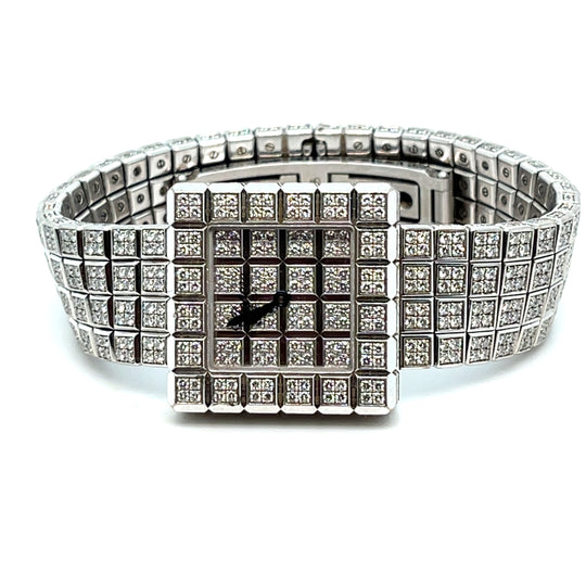 Chopard Ice Cube Watch White Gold Diamond-Set