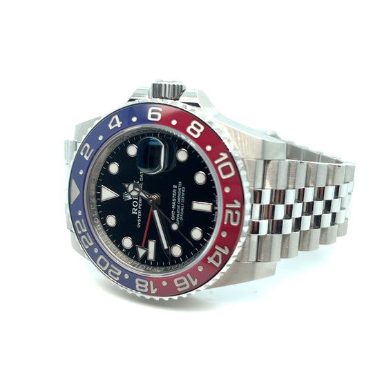 Rolex GMT-Master II 126710BLRO 'Pepsi' Stainless Steel Black Dial Jubilee